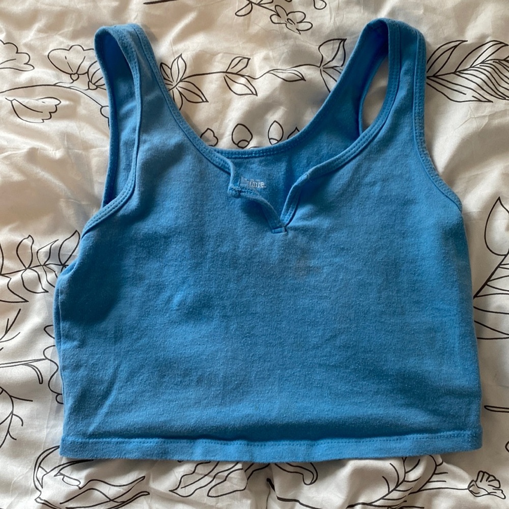 wild fable blue crop top in size xs